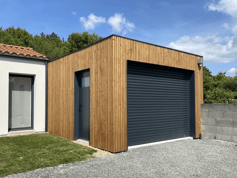 Construction d'une extension avec ossature bois